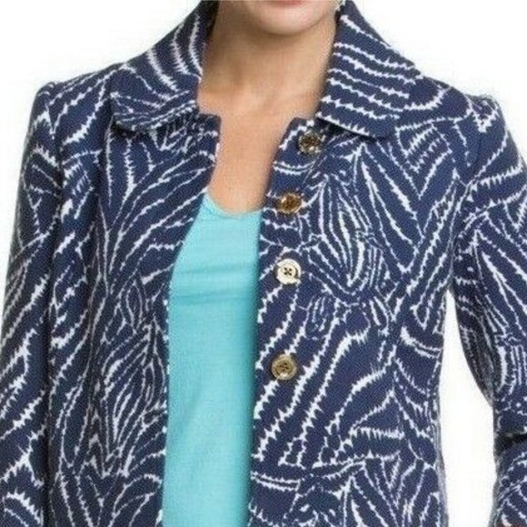 Lilly Pulitzer Jackets & Blazers - Lilly Pulitzer Beauford Show Your Stripes Jacket